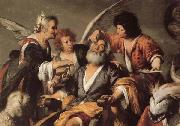 Bernardo Strozzi The Healing of Tobit Spain oil painting artist
